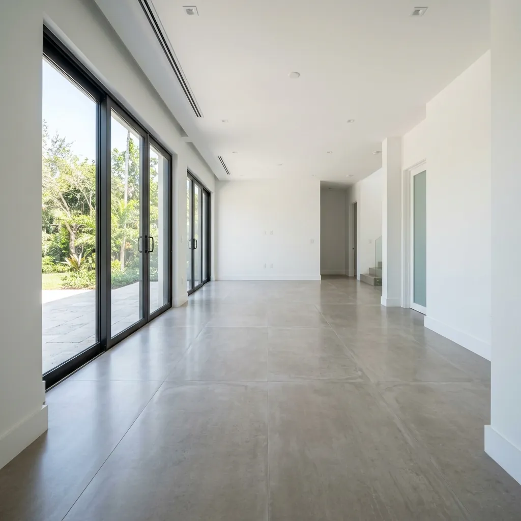 Reforma integral de piso en Santander con suelo porcelánico continuo